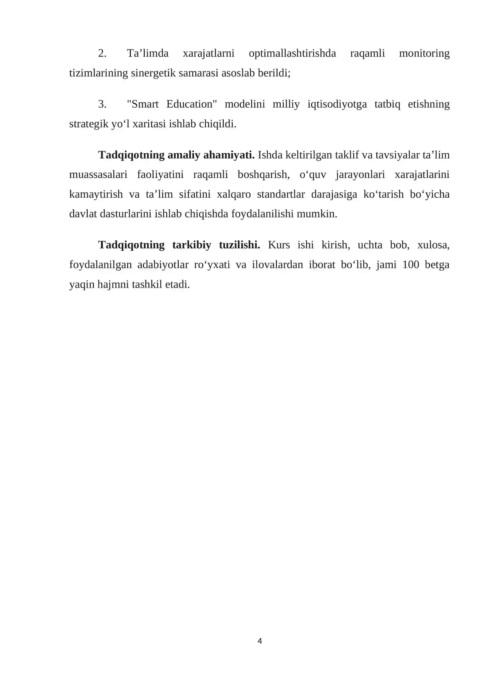 Talim tizimida raqamli iqtiodiyotning shakllanishi va rivojlanish tendensiyalari 4