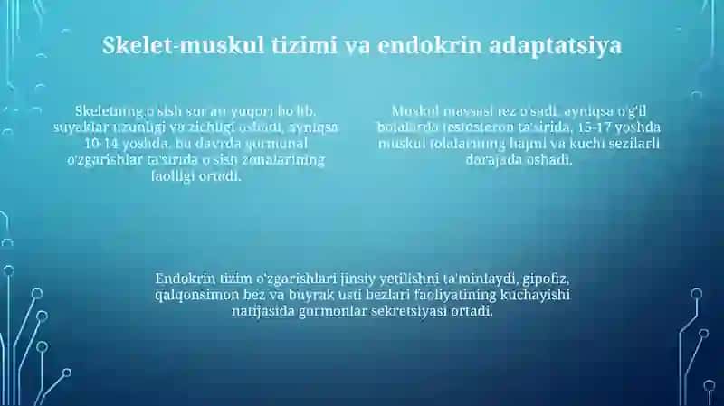 Yosh davrlarining morfologik va fiziologik xususiyatlari 4
