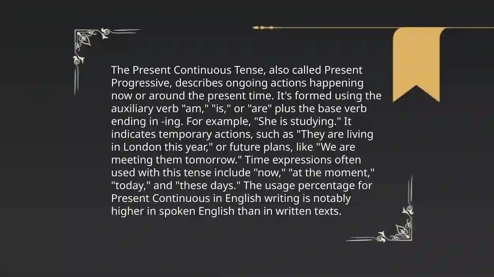 All present and past tenses 4