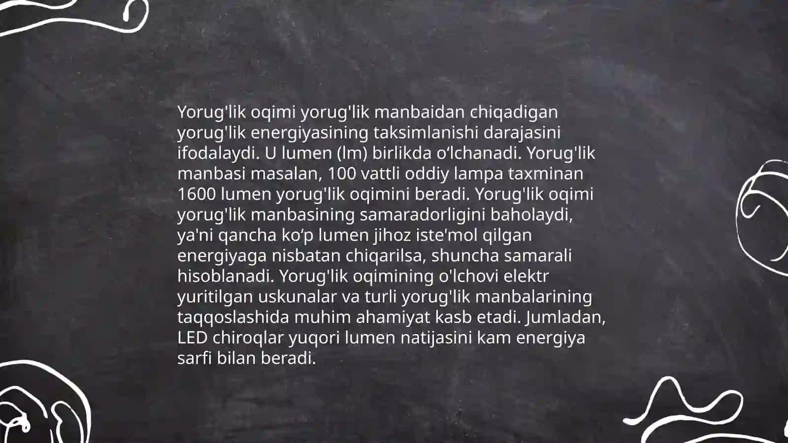 Fotometriya va qonunlari 4