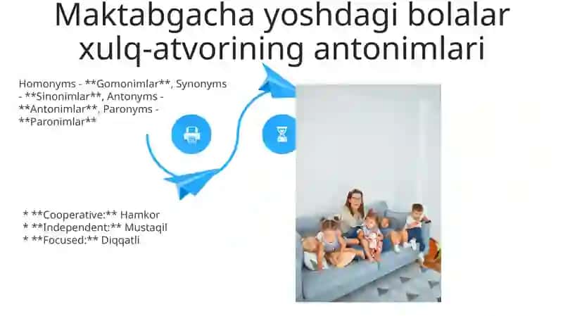 Musbat va Salbiy Xulq-atvorlarga Qarama-qarshi Ma'nolar 4