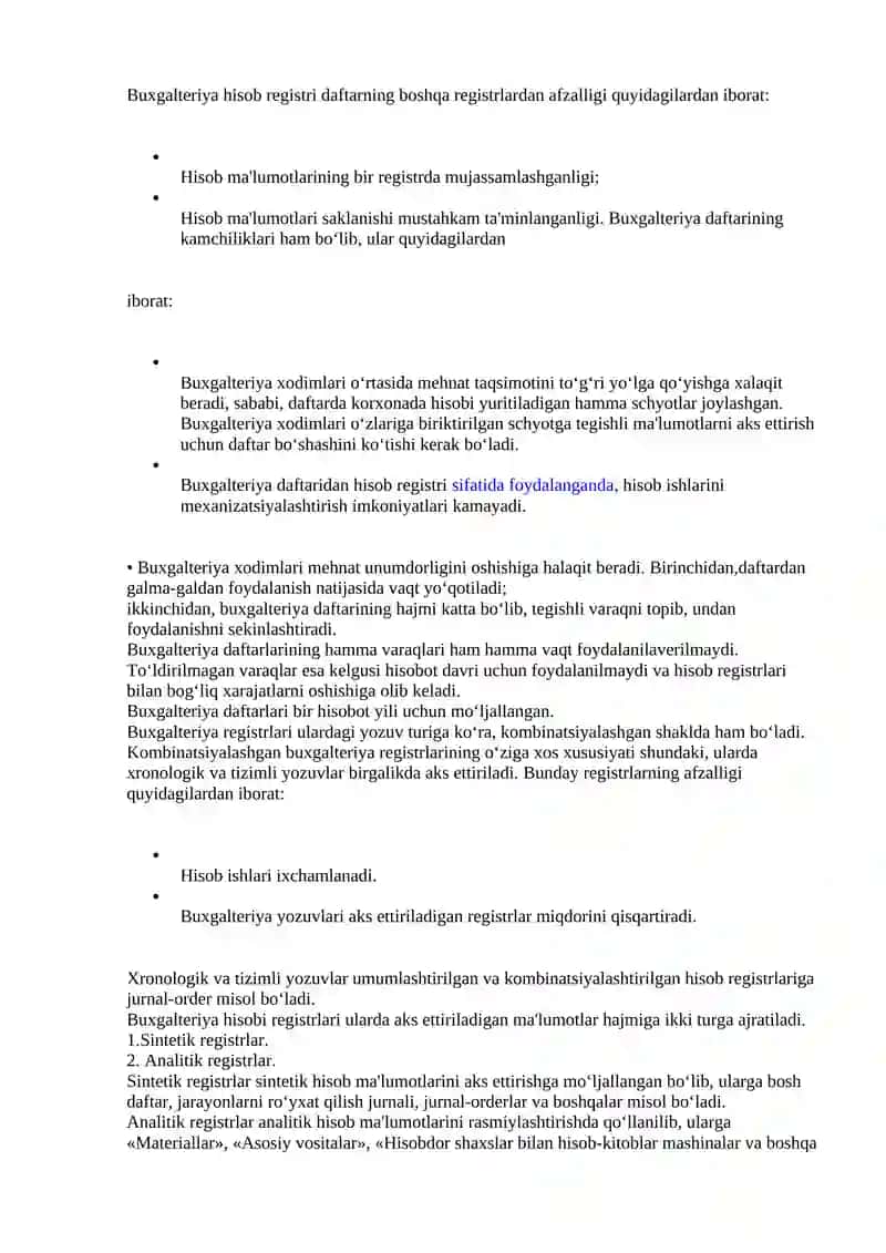 Buxgalteriya hisobi registrlari va shakllari 4