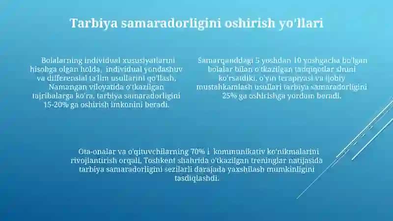 Tarbiya nazariyasi 4