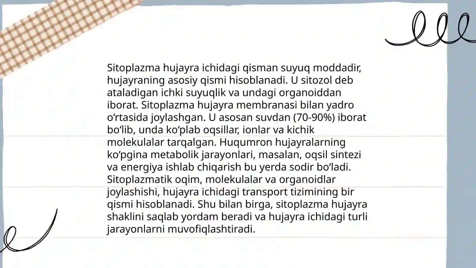 Òsimlik hujayrasining tuzilishi 4