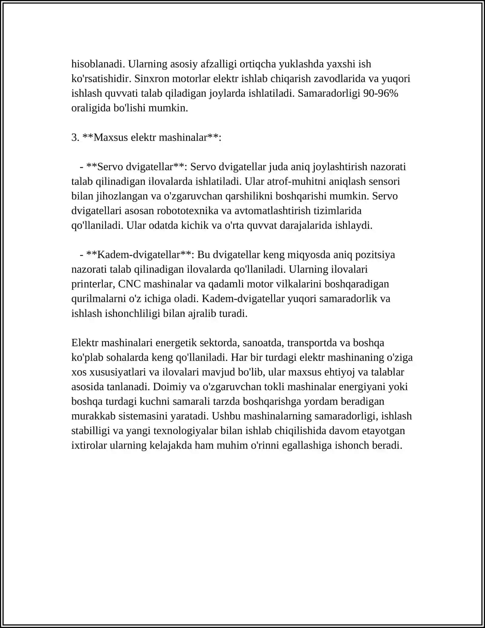 ELEKTR MASHINA CHULGAMLARI HOSIL QILGAN MAGNIT MAYDON 4