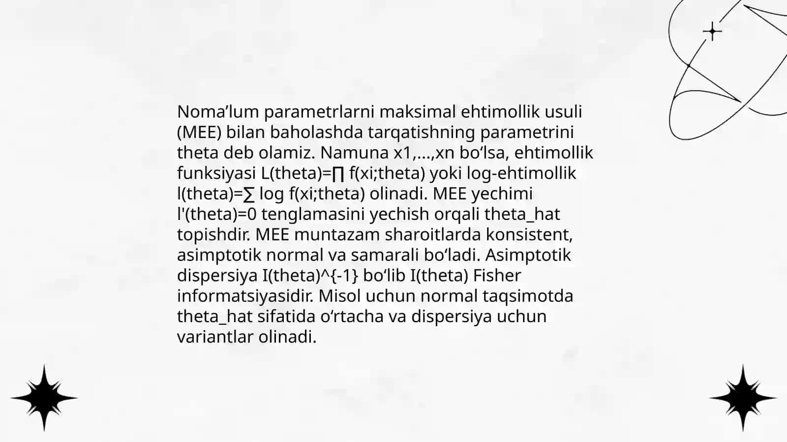 Ehtimollar nazariyasining texnikaviy masalalarda qo‘llanilishi 4