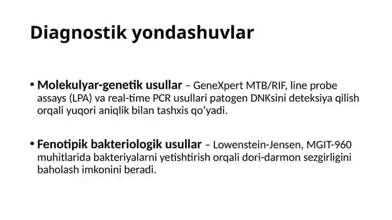 Tuberkulyoz bemorlarini davolash va kuzatish sxemasi 4