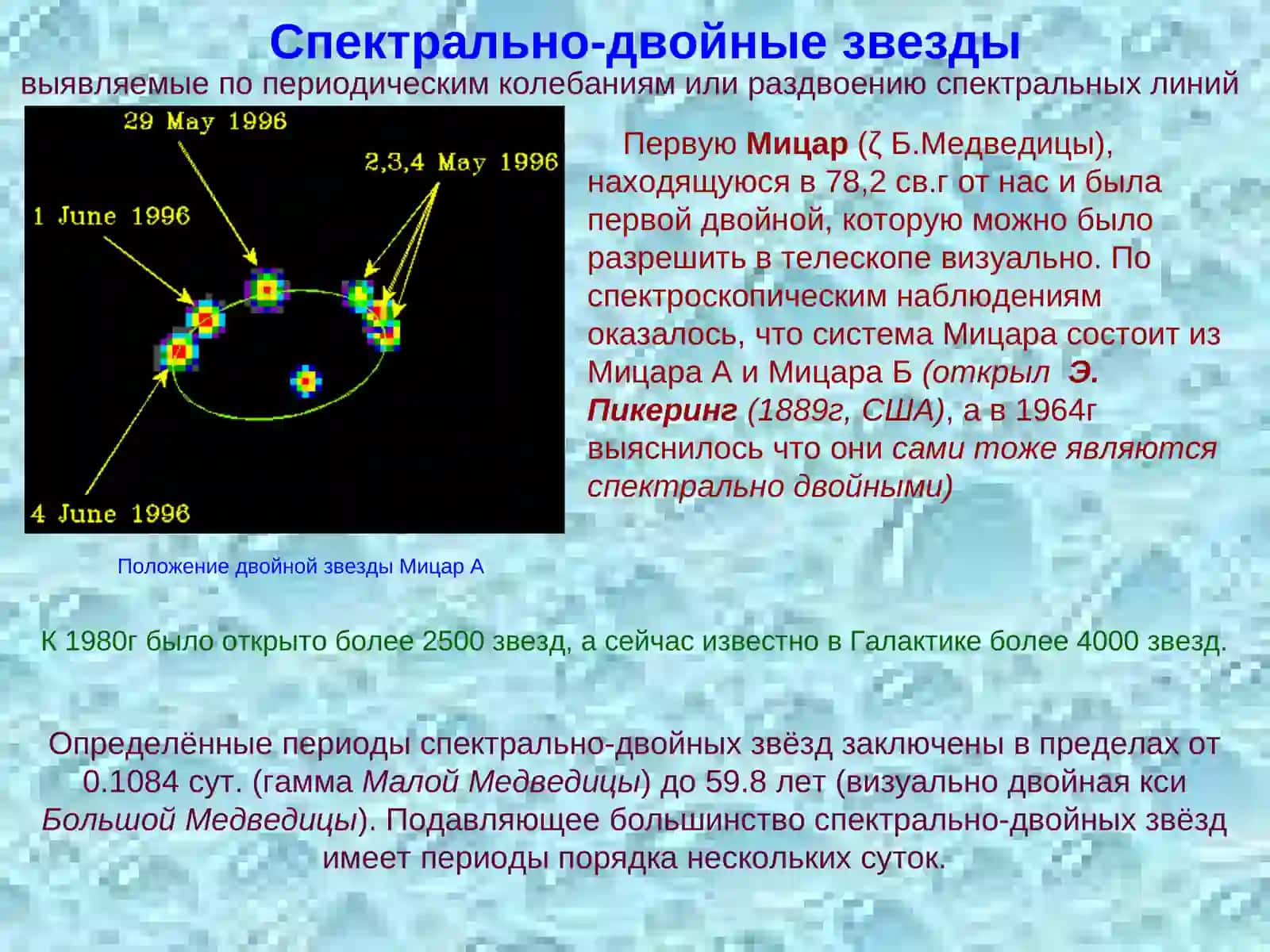 Двойные звезды 4