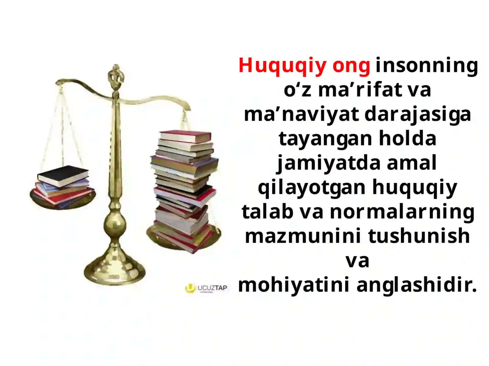 Slayd: Huquqiyong va huquqiy madaniyat 4