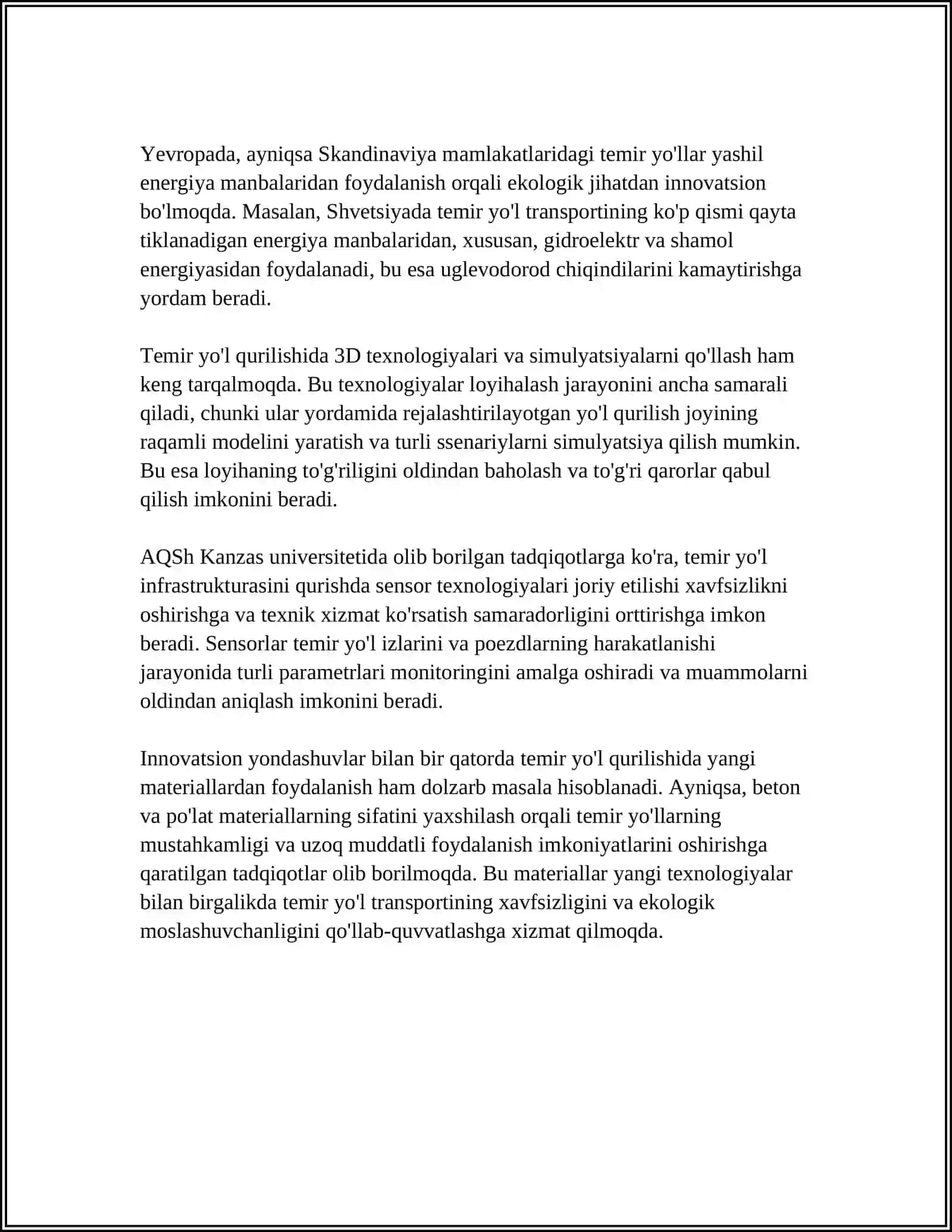 TEMIR YO'L TRANSPORTI QURILISHI BORASIDAGI TANIQLI OLIMLAR VA QURUVCHILAR 4