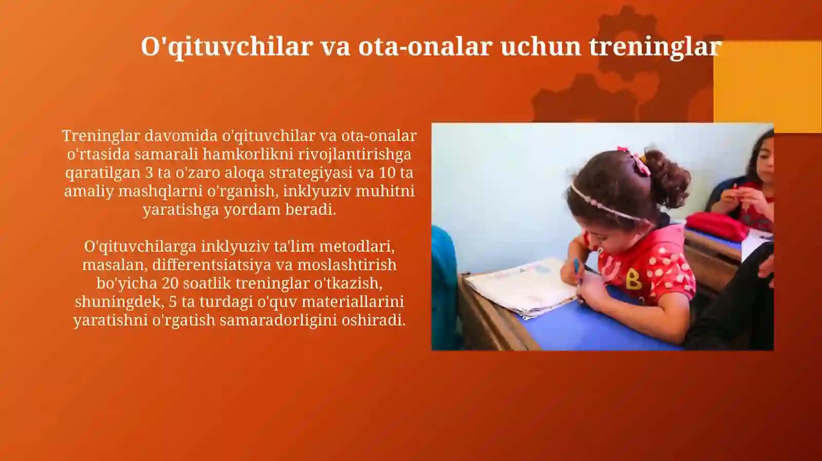 Integratsiyalashgan ta’lim maxsus ehtiyojli bolalar uchun 4