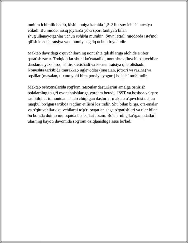 O’QUVCHI YOSHLAR O’RTASIDA SOG’LOM TURMUSH TARZINI SHAKLLANTITISHNING SAMARALI USULLARI 4