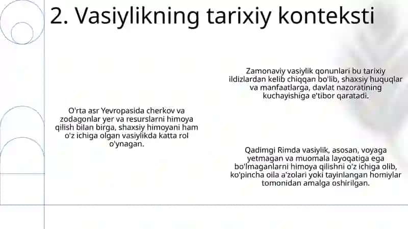 Vasiylik va homiylik 4