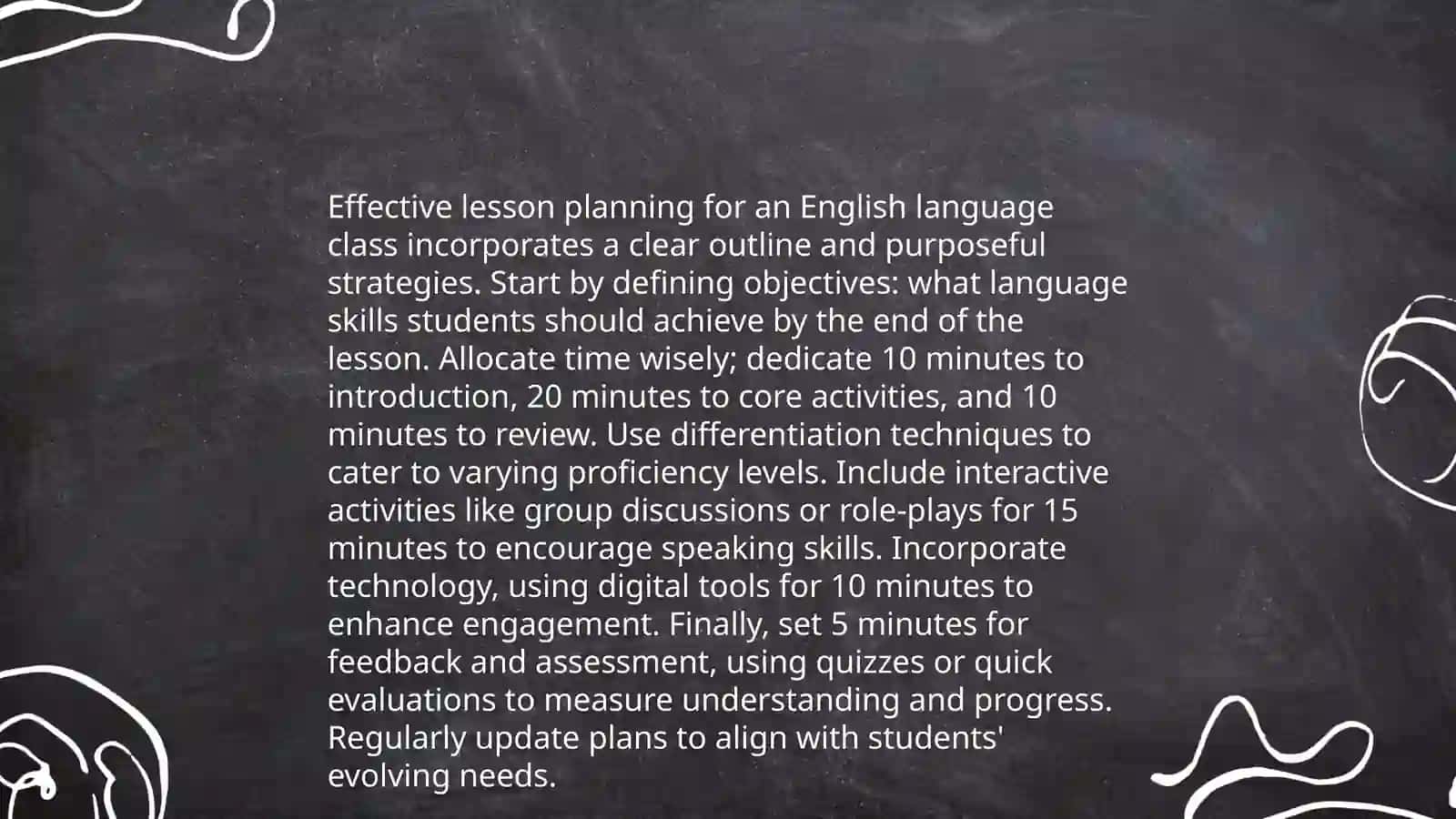 Teacher skill 4