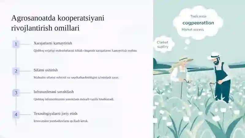 Agrosanoatda kooperatsiya munosabatlari 4