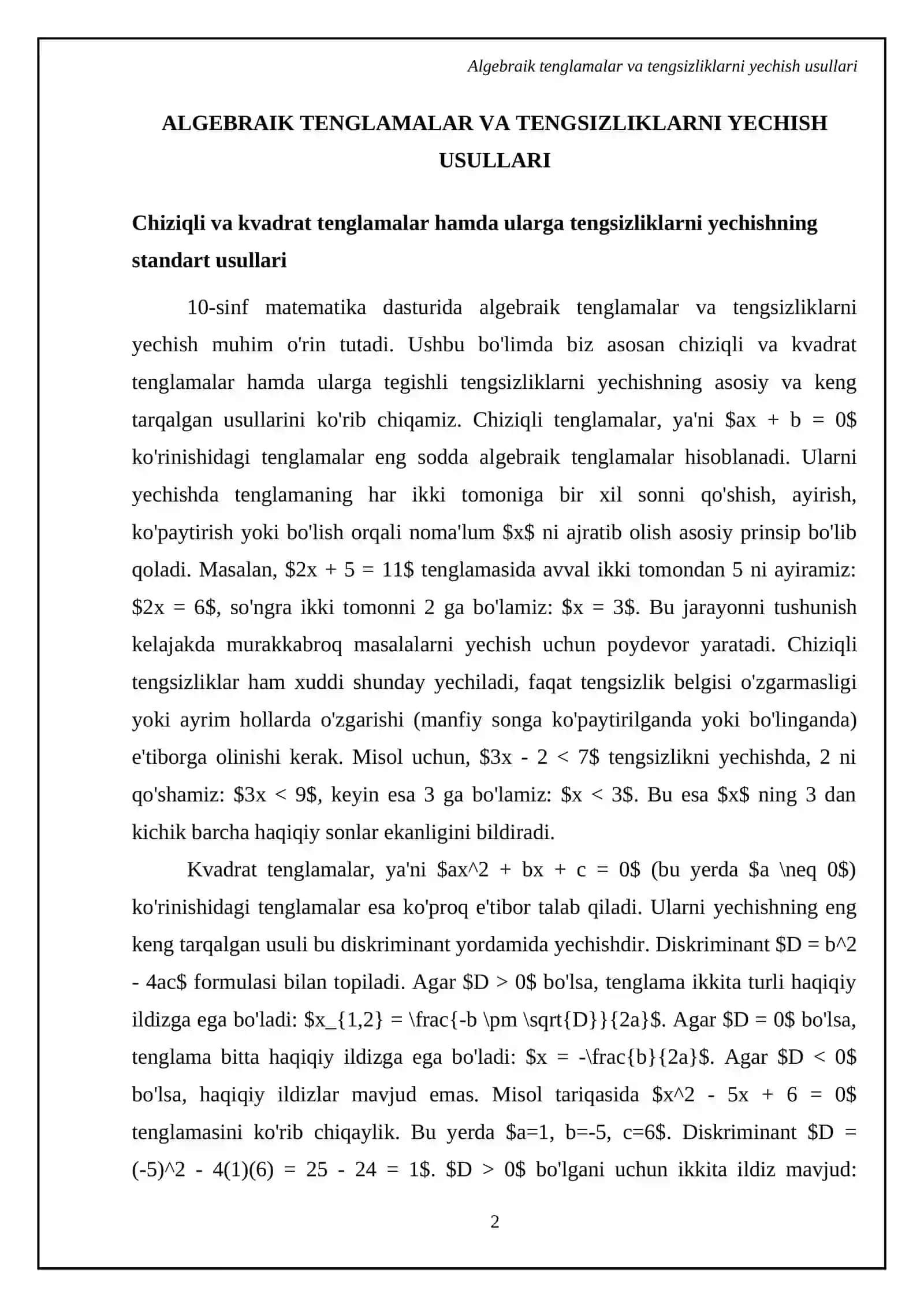 10-sinf matematika darsligi 4