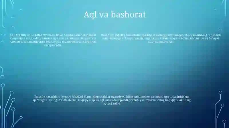 Abu Nosir Farobiyning Falsafiy Qarashlari 4