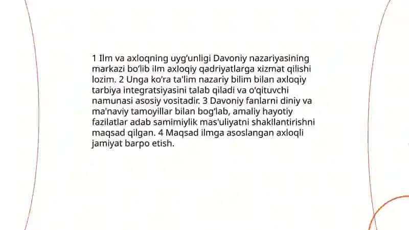 Jaloliddin Davoniyning ta'limiy axloqiy qarashlari 4