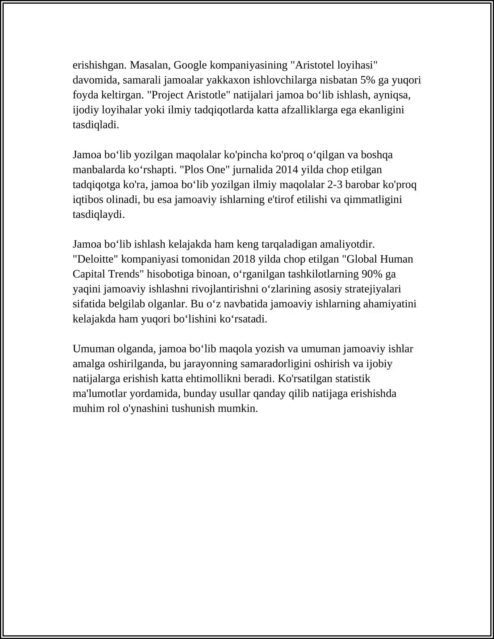 JAMOA BOʻLIB MATNLI HUJJATLAR TAYYORLASH 4