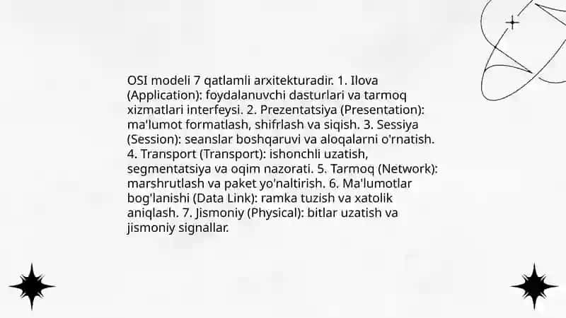 Kompyuter tarmoqlari va ularning turlari (LAN, WAN, MAN) 4