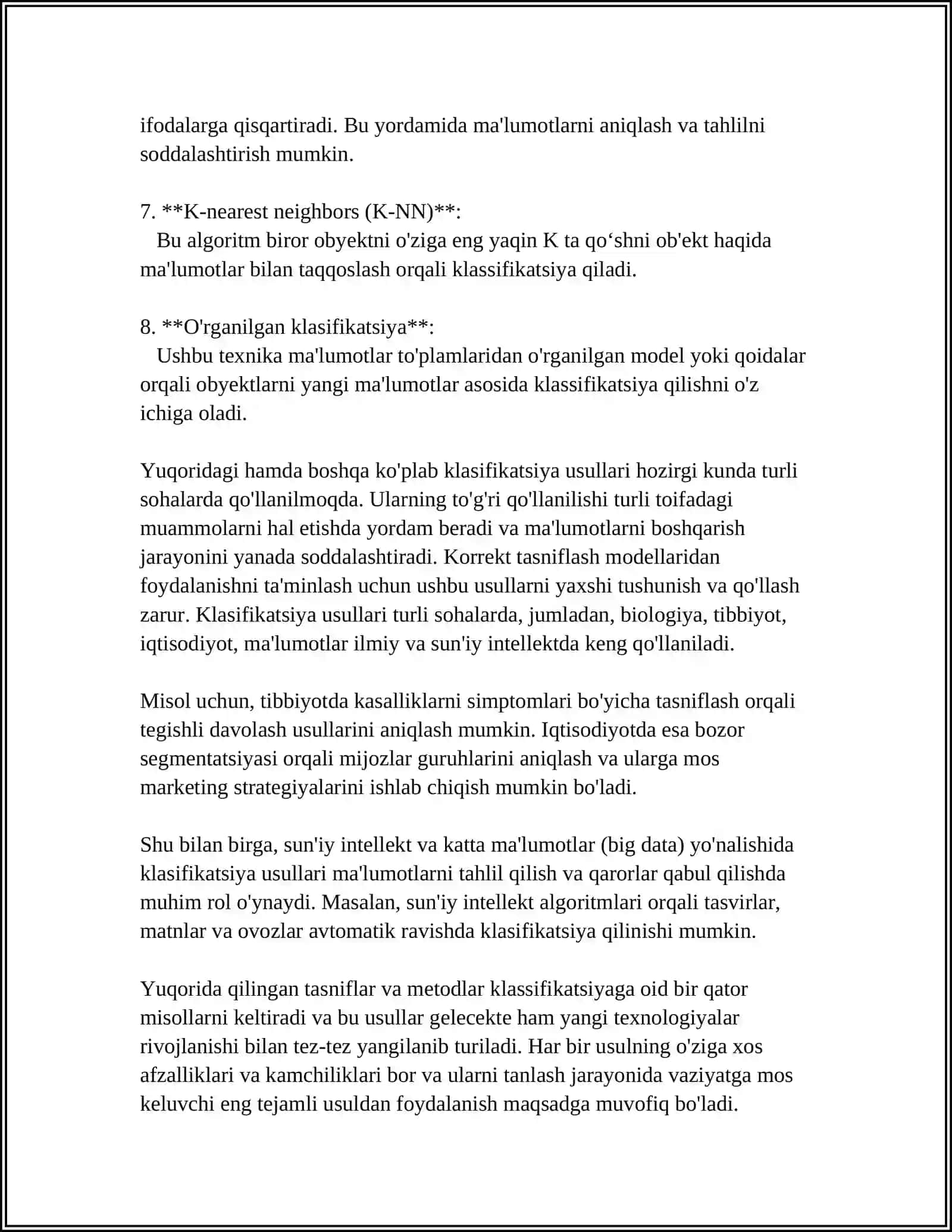KAVSHARLASH USULLARI 4