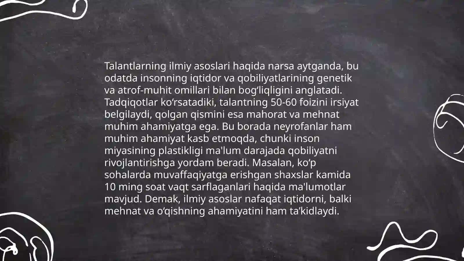Talantning paydo bo'lishi va tuzilishi 4