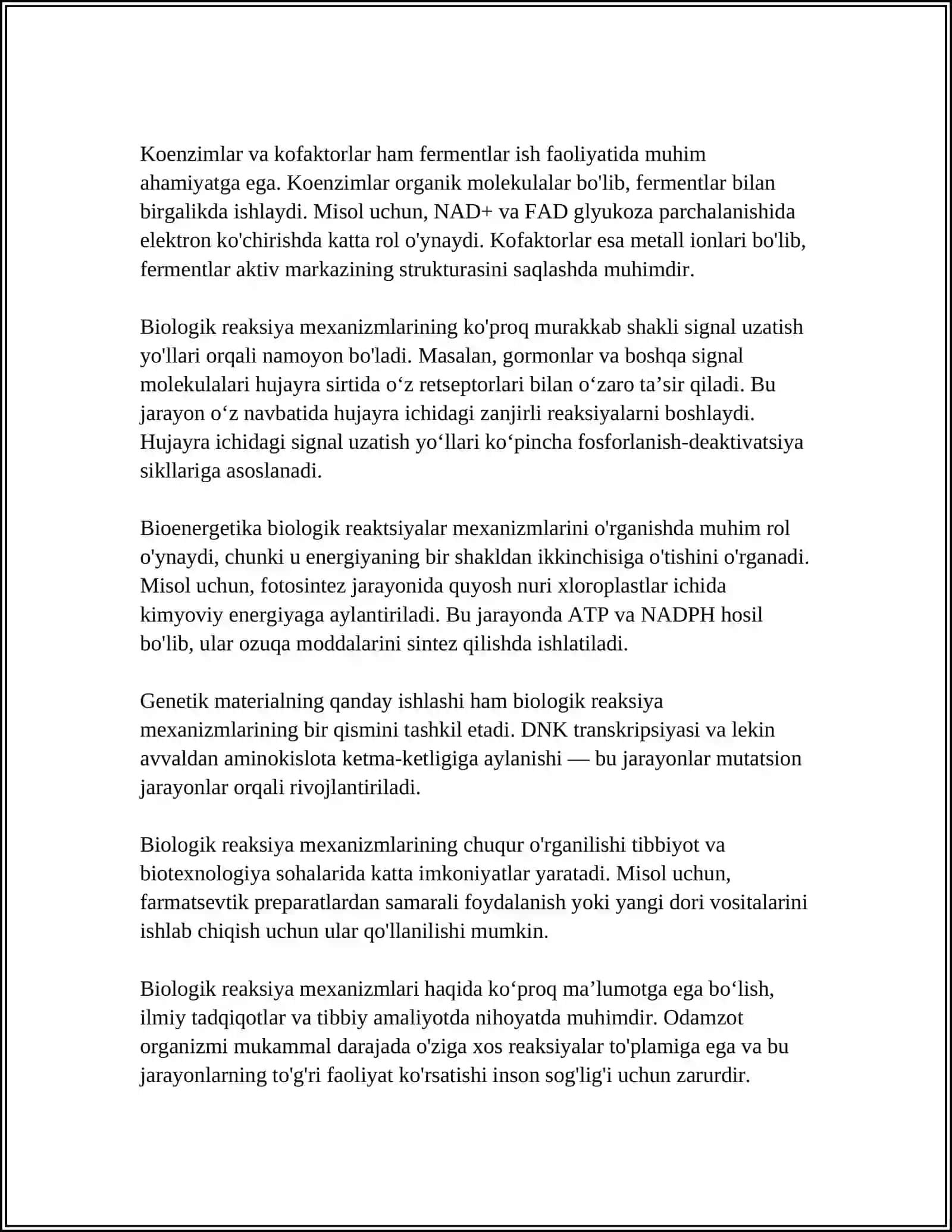 BIOGEN ELEMENTLARNING SIFAT REAKSIYALARI 4