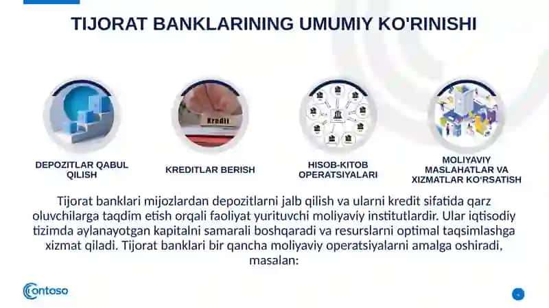 Tijorat banklari moliyaviy vositachi sifatida 4
