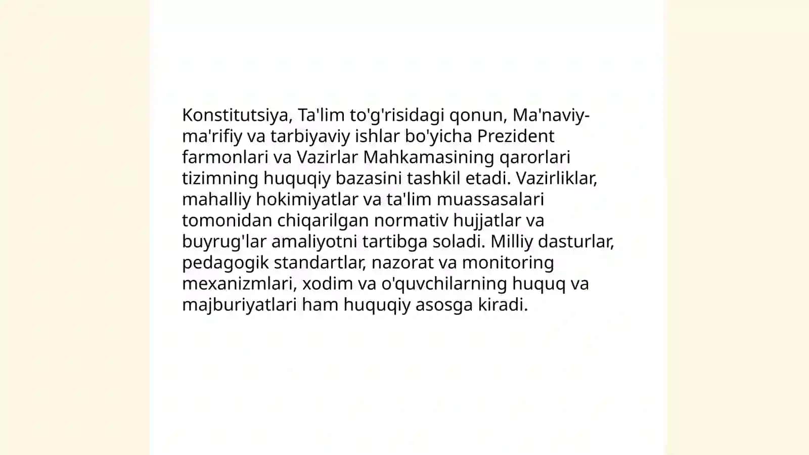 Ma'naviy maʼrifiy va tarbiyaviy ishlar tizimi 4