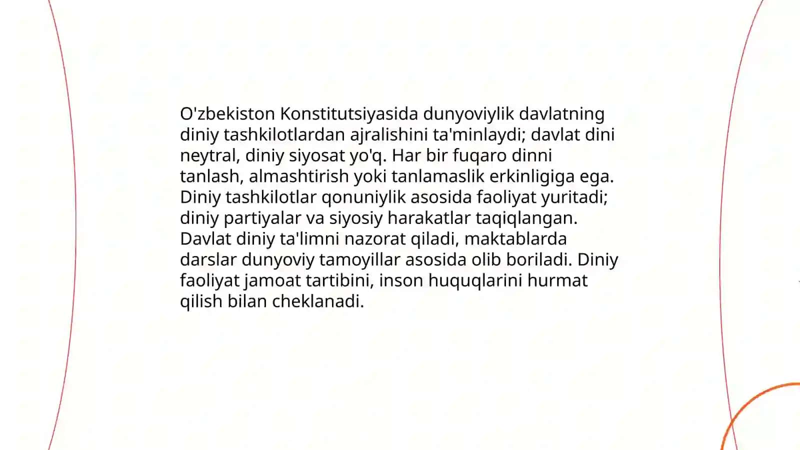 Jamiyat hayotida dunyoviylik va diniylik mutanosibligi 4