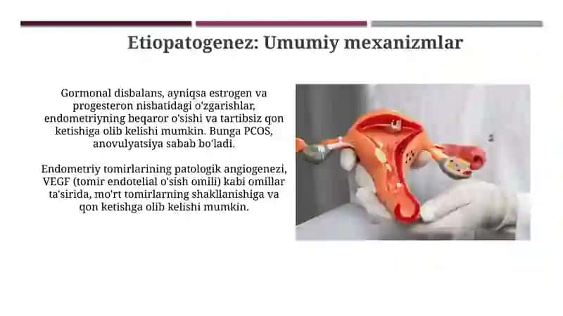Bachadonning anormal qon ketishi 4