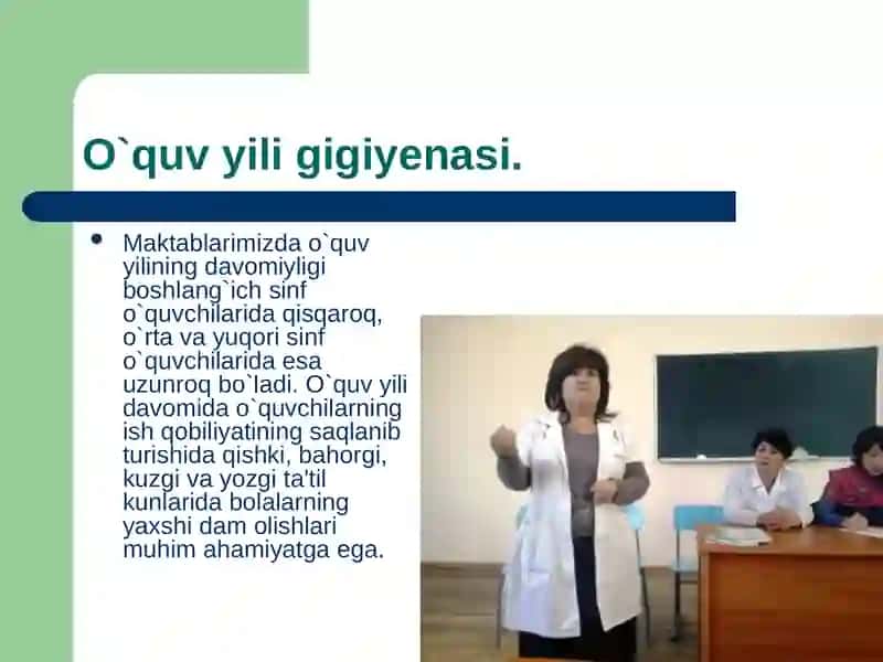 Ta'lim tarbiya gigiyenasi 4