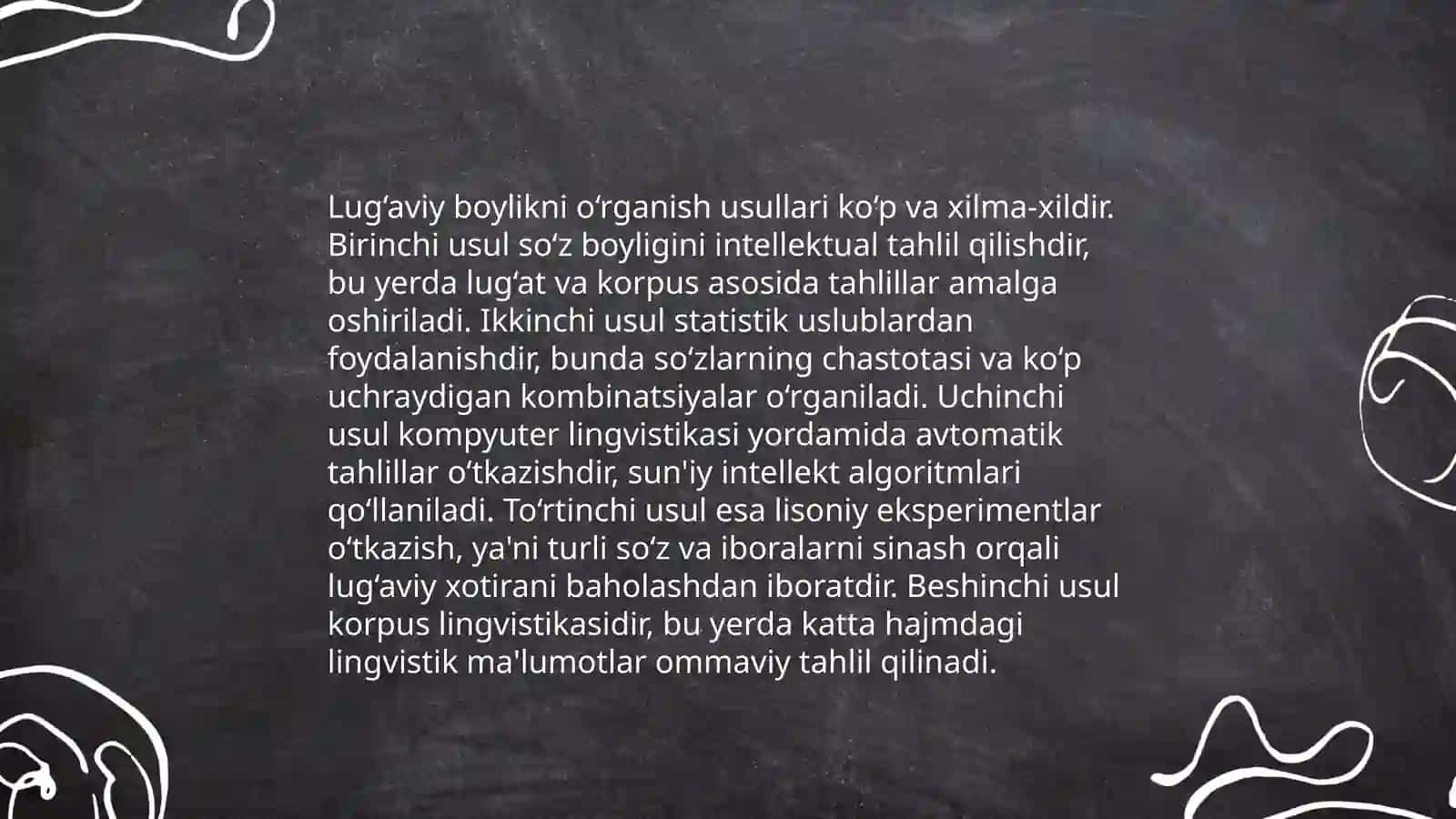 Tilning lug‘aviy sathi 4
