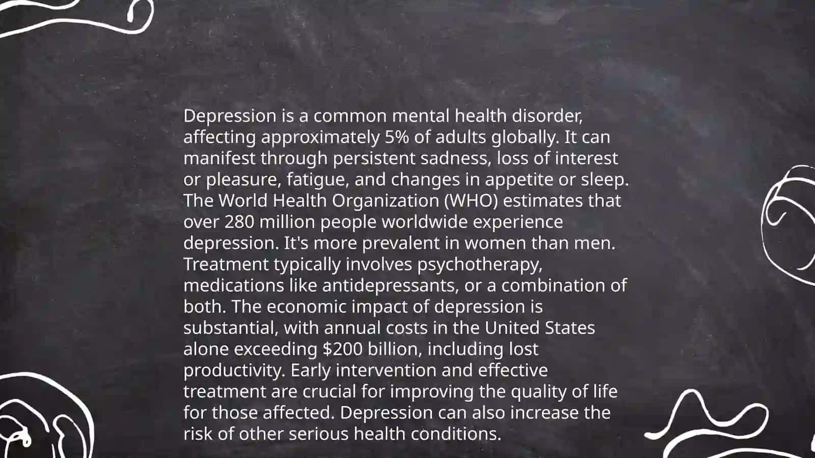 Mental disorders and treatment 4