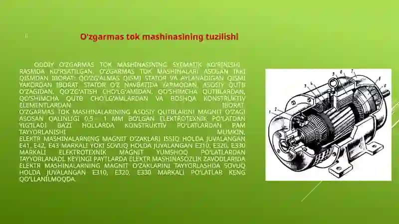 O`zgarmas tok mashinalari 4