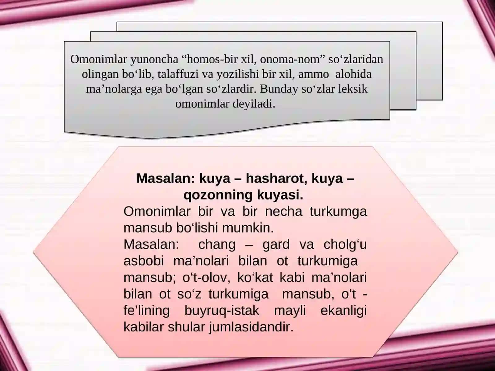 O'zbek imo ishora tilida lugʻat tarkibining shakil va mano munosabatlari 4