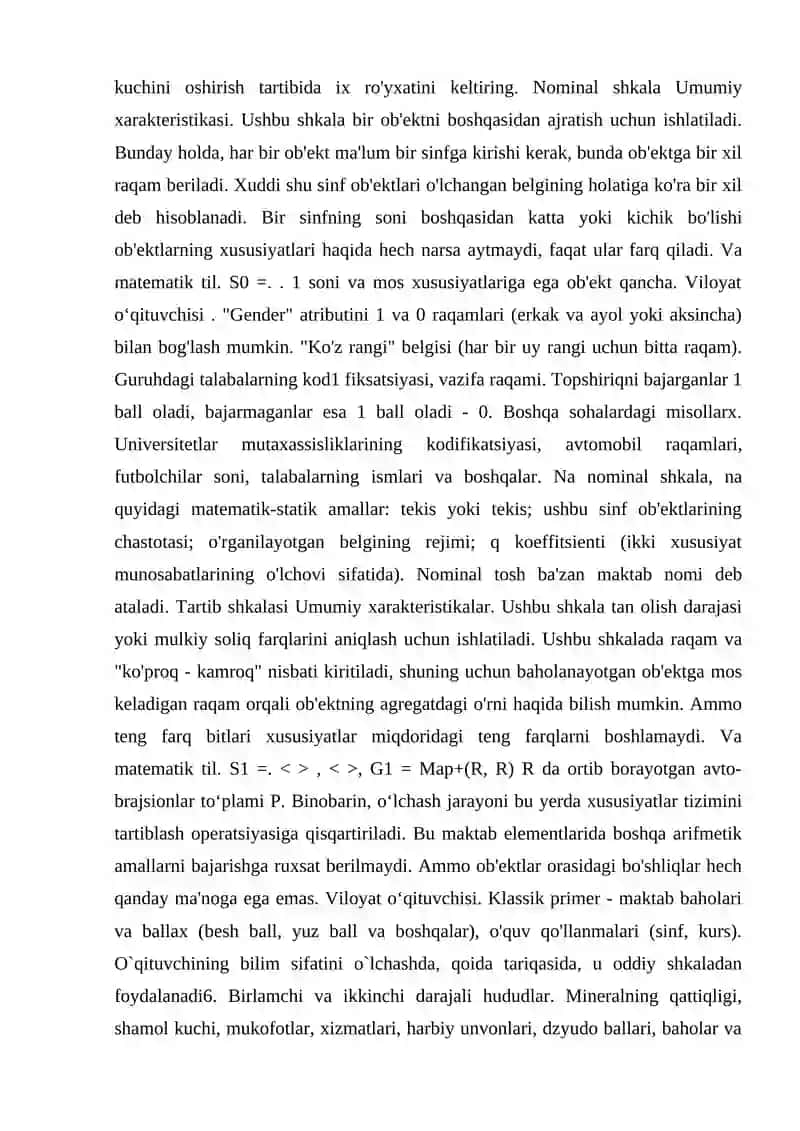 Testologiya va pedagogik o’lchovlar nazariyasi 4