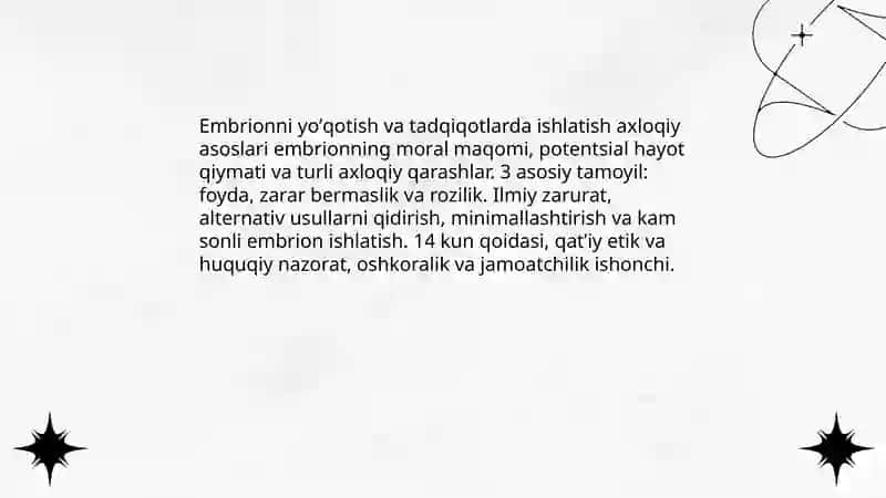 Tadqiqotlar oʻtkazishining axloqiy etik jihatlari 4