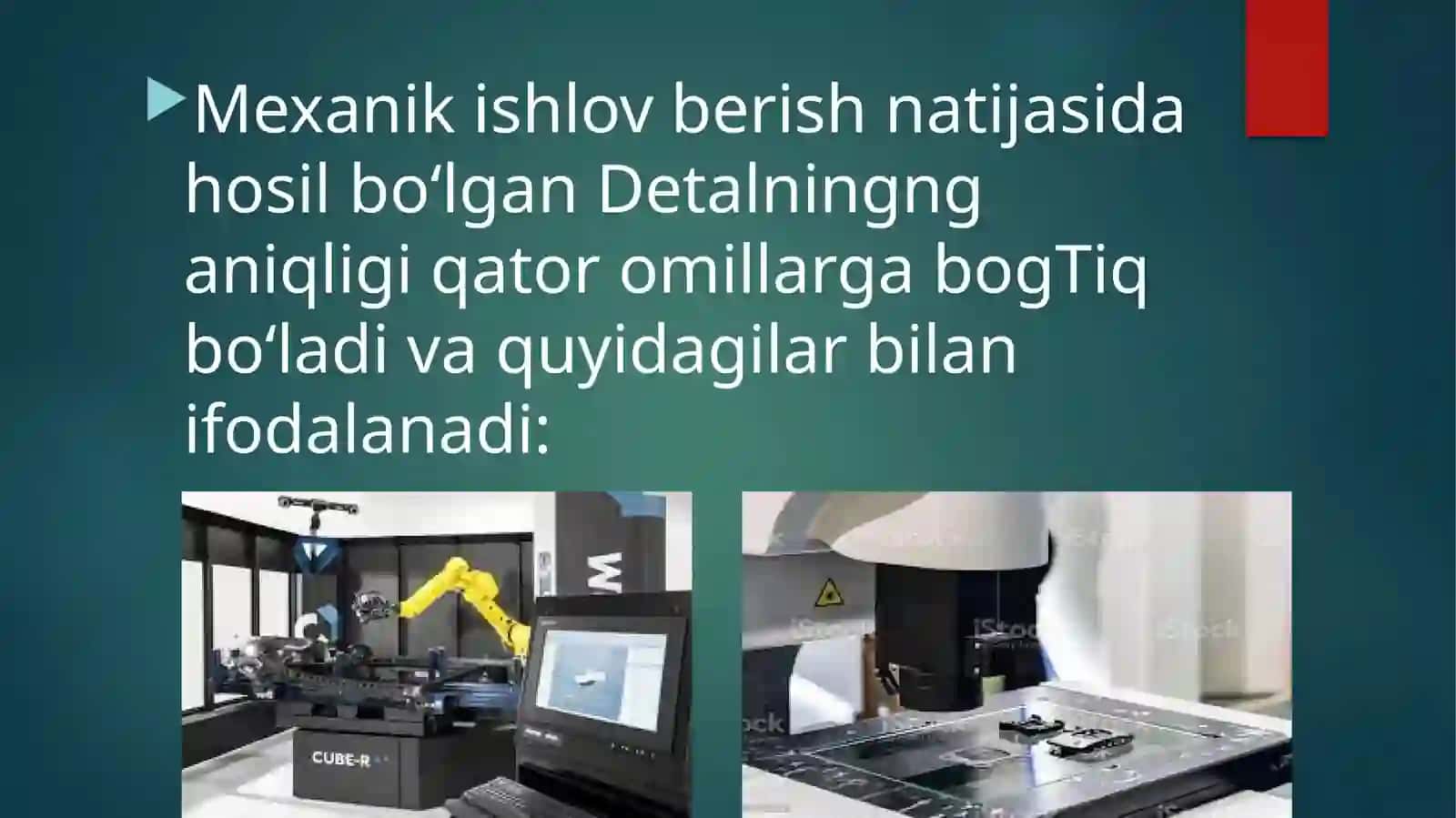 Mashinasozlikda Aniqlik Masalalari 4