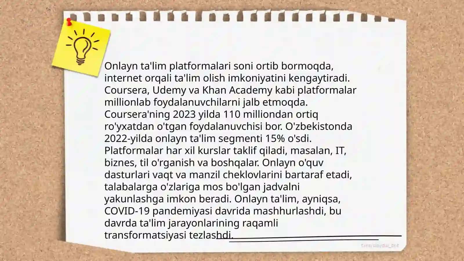 Zamonaviy pedagogik texnologiyalarni o'quv tizimiga joriy etish 4