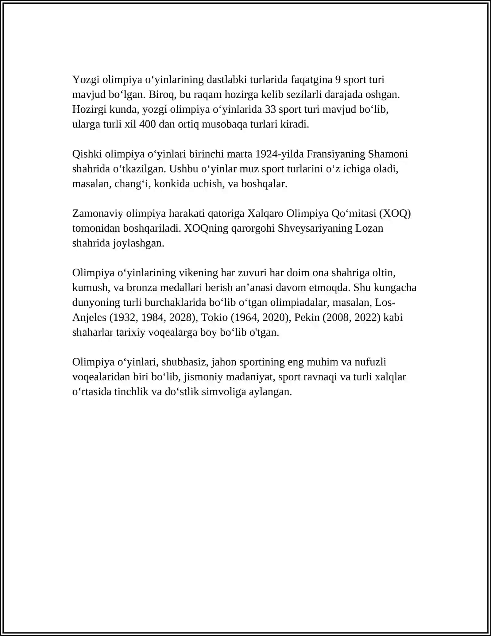 QADIMGI OLIMPIYA O‘YINLARI 4