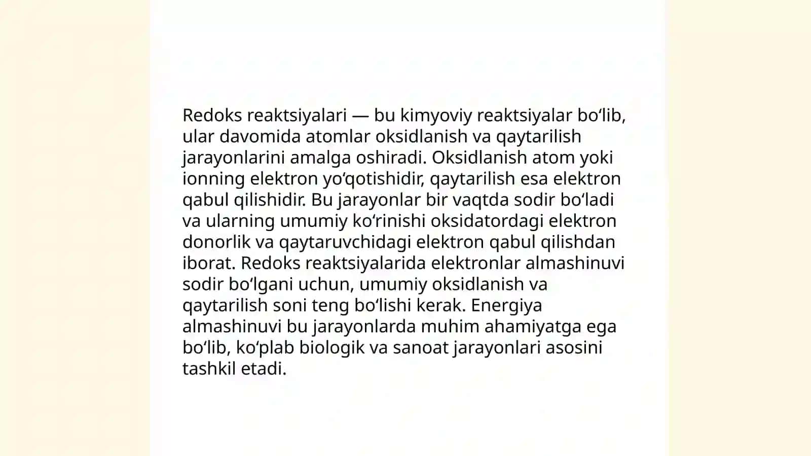 Oksidlanish -qaytarilish usullari asosida titrlash, misning natriy tiosulfat bilan titrlab aniqlash 4