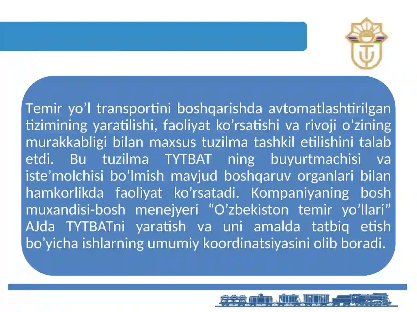 ТYТBАТning tаshkiliy tuzilmаsi va funktsiоnаl tarkibi 4