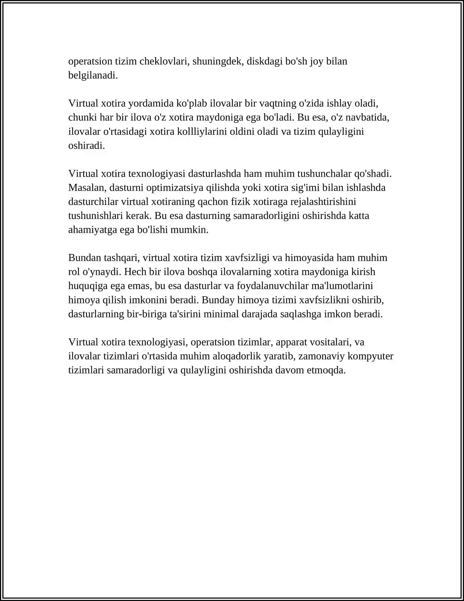 Virtual Xotira 4