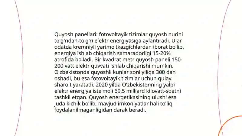 Yashil energetika tarmoqlari: shamol va quyosh energiyasi 4