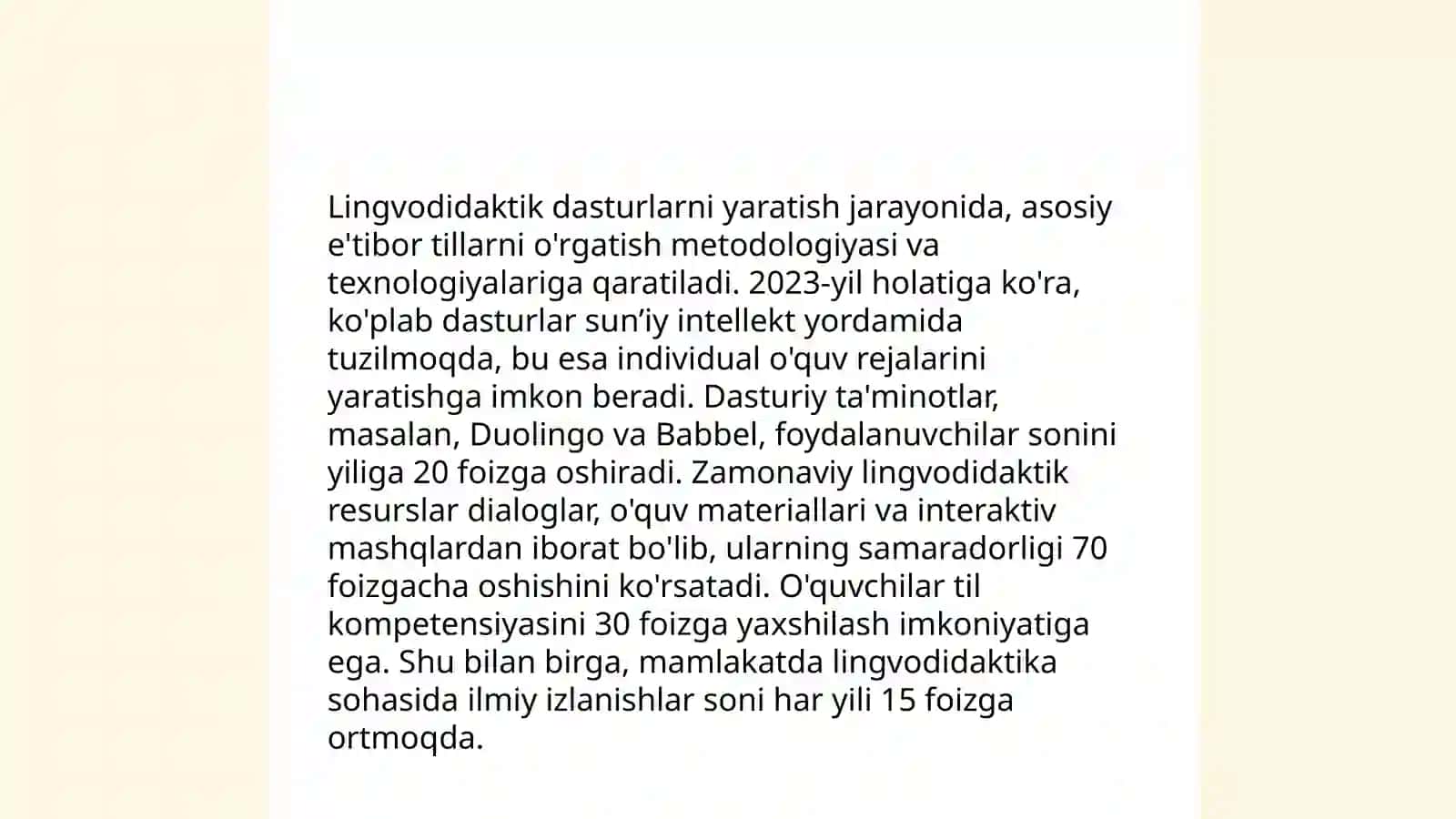 Kompyuter lingvodidaktikasi 4