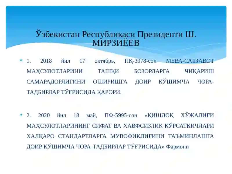 Дунёдаорганик қишлоқ хўжалигини ривожланиши ва умумий маълумотлар 4