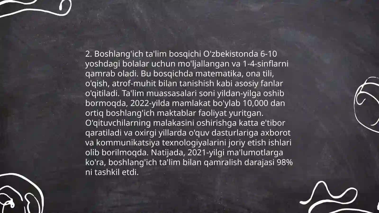 Oʻzbekiston Respublikasining Ta'lim toʻgʻrisidagi qonun 4