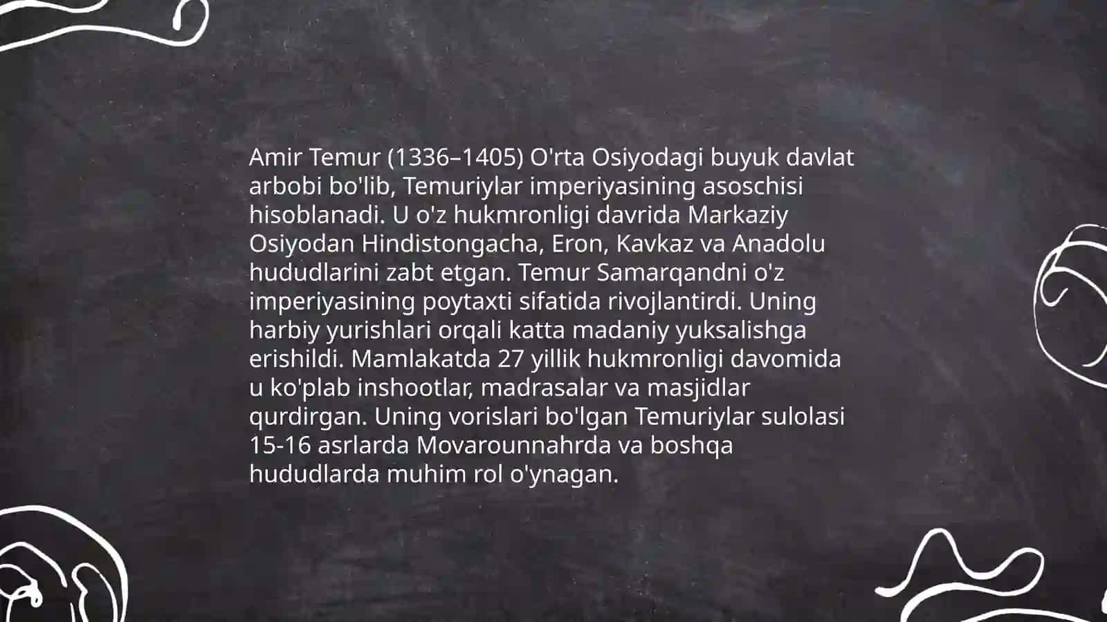 Amir Temur buyuk davlat arbobi 4