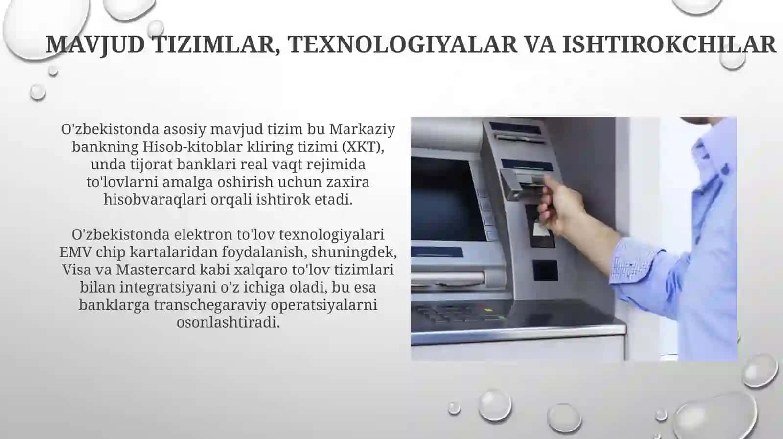 O'zbekiston Respublikasidagi banklararo elektron to'lov tizimlar 4